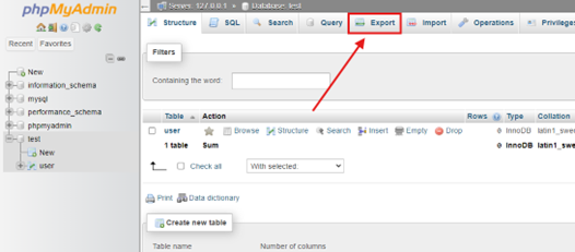 cara backup dan restore mysql dengan phpmyadmin